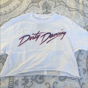 dirty dancing cropped top